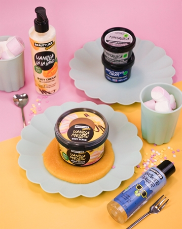 Beauty Jar Yummy Vanilla La La Land ανανεωτική κρέμα για το σώμα