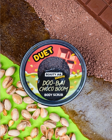 Beauty Jar Yummy Doo-Bai Choco Boom sanftes Bodypeeling