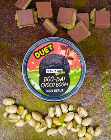 Beauty Jar Yummy Doo-Bai Choco Boom sanftes Bodypeeling