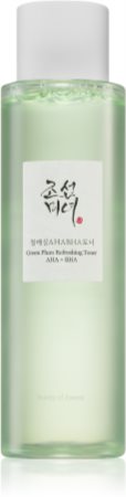 Beauty Of Joseon Green Plum Refreshing Toner AHA + BHA tónico esfoliante suave para uso diário