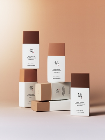 Beauty of Joseon Daily Tinted Fluid Sunscreen Lightweight Protective Fluid SPF 30