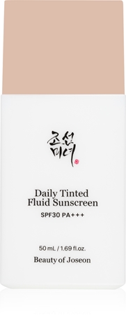 Beauty of Joseon Daily Tinted Fluid Sunscreen Lightweight Protective Fluid SPF 30