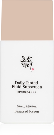 Beauty of Joseon Daily Tinted Fluid Sunscreen Lightweight Protective Fluid SPF 30