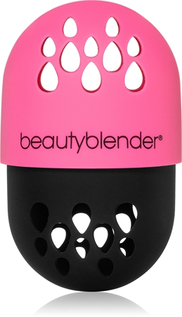 Lurrose Make-Up Schwammhalter Aus Silikon - Reiseetui Für Beauty Blender Mit Belüftungslöchern, Pink