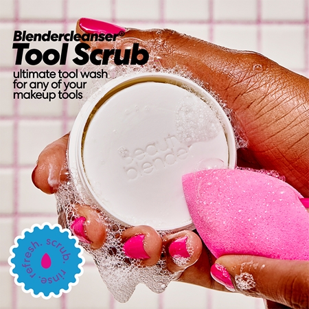 beautyblender® Tool Scrub Unscented Solid Cleanser For Makeup Sponges And Brushes