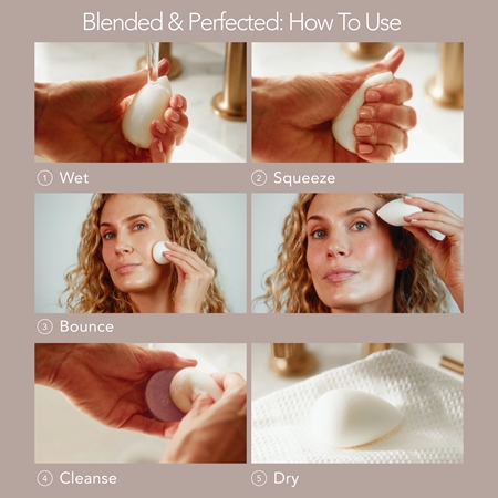 beautyblender® Bio Pure Makeup Sponge Foundation Sponge for flawless skin