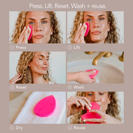 beautyblender® Resetter™ Blotting & Resetting Pads éponge matifiante pour peaux grasses