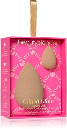 beautyblender® Gilded Glow Make up Schwämmchen in Geschenkverpackung