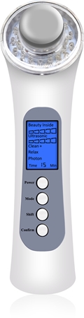 BeautyRelax 4v1 Ultraskaņas matu taisnotājs sejai