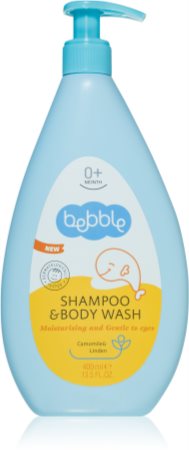 Bebble Shampoo & Body Wash Camomile & Linden σαμπουάν και τζελ πλυσίματος 2 σε 1 για παιδιά