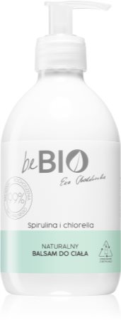 beBIO Spirulina & Chlorella lait corporel hydratant