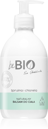beBIO Spirulina & Chlorella loțiune de corp hidratantă
