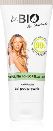 beBIO Spirulina & Chlorella gel douche adoucissant