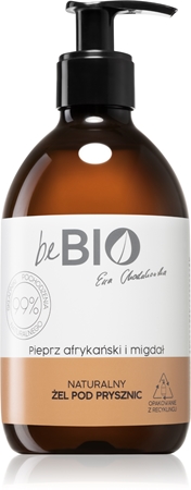 beBIO African Pepper & Almond Gel de duș revigorant