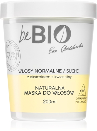 beBIO Normal / Dry Hair regenerační maska pro normální až suché vlasy