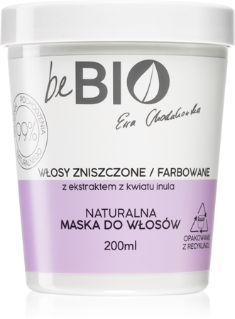 beBIO Damaged & Colored Hair maska pro slabé a poškozené vlasy