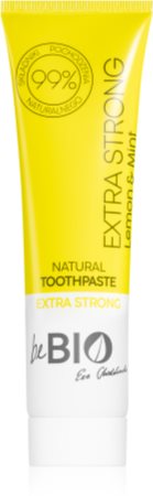 beBIO Ewa Chodakowska Extra Strong Lemon & Mint Pasta de dientes natural para dientes