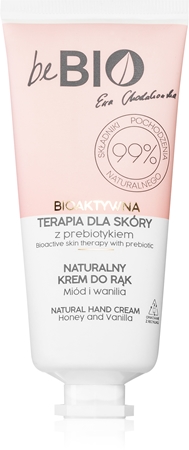 beBIO Ewa Chodakowska Bioactive Therapy Honey & Vanilla hand cream with probiotics