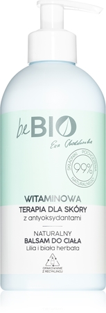 beBIO Ewa Chodakowska Vitamin Lily & White Tea Kropsbalsam har en antioxiderende virkning