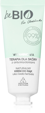beBIO Ewa Chodakowska Vitamin Lily & White Tea přírodní krém na ruce