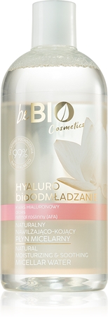 beBIO Hyaluro bioRejuvenation eau micellaire pour peaux matures