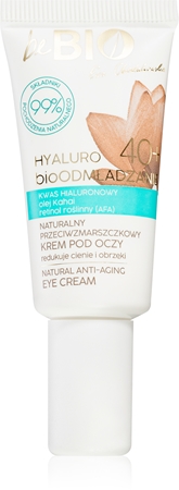 beBIO Ewa Chodakowska Hyaluro Bio Rejuvenation 40+ eye cream for wrinkles and dark circles