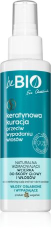 beBIO Ewa Chodakowska Keratin Treatment ausspülfreier Conditioner im Spray für schwaches Haar mit Neigung zum Haarausfall