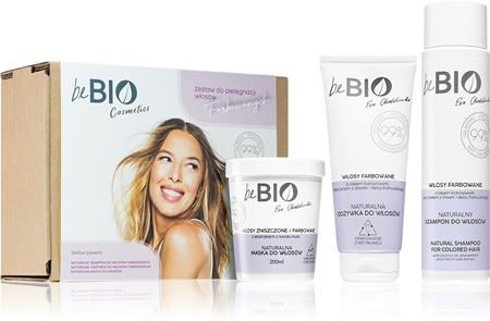 beBIO Colored Hair darilni set (za barvane lase)