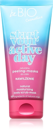 beBIO Start Your Active Day hydratační tělový peeling