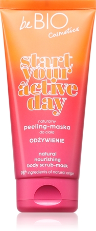 beBIO Start Your Active Day peeling corporel traitant