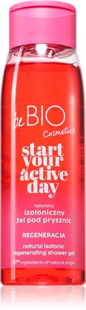 beBIO Start Your Active Day regenerační sprchový gel pro ženy