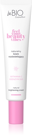 beBIO Feel Your Beauty Vibes rozjasňující krém na obličej