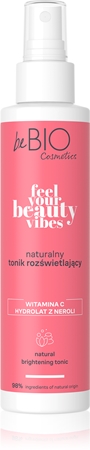 beBIO Feel Your Beauty Vibes rozjasňujúce tonikum