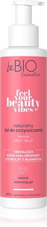 beBIO Feel Your Beauty Vibes puhdistava voidemainen geeli kasvoille