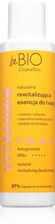 beBIO Vitamins essence visage avec effet revitalisant