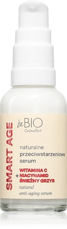 beBIO Smart Age verjüngendes Anti-Aging Serum für Gesicht, Hals und Dekolleté