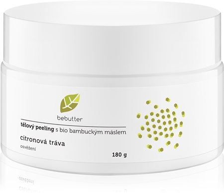 Bebutter tělový peeling Citrónová tráva tělový peeling