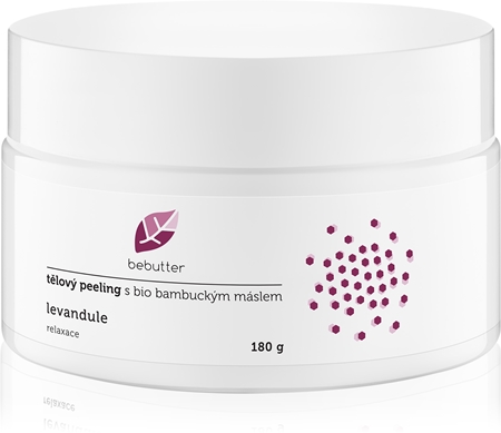 Bebutter tělový peeling levandule gommage corps