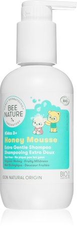 Bee Nature Kidzz Honey Mousse απαλό σαμπουάν για παιδιά