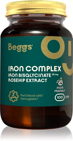 Beggs Iron Complex kapsuly na podporu krvotvorby