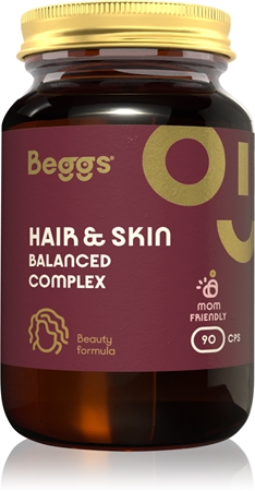 Beggs Hair & Skin Balanced Complex kapsuly pre krásne vlasy a pokožku
