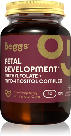 Beggs Fetal Development Methylfolate + myo-inositol COMPLEX kapsle pro podporu plodnosti