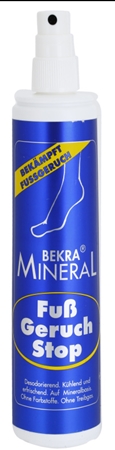 Brand Bekra Mineral Foot-Odour-Stop Mineral Spray for Legs
