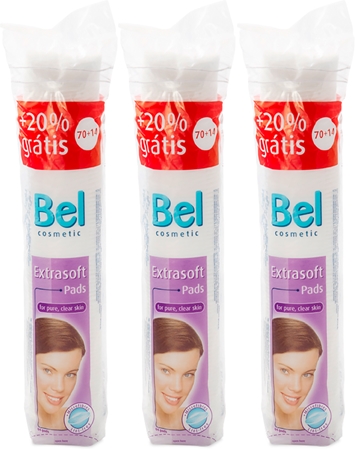 Bel Extra Soft discos para desmaquilhagem formato poupança