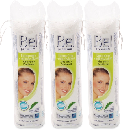 Bel Premium discos para desmaquilhagem com aloe vera