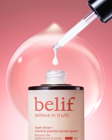 belif Super Drops Retinol & Peptide Barrier Serum serum reafirmante intenso con péptidos