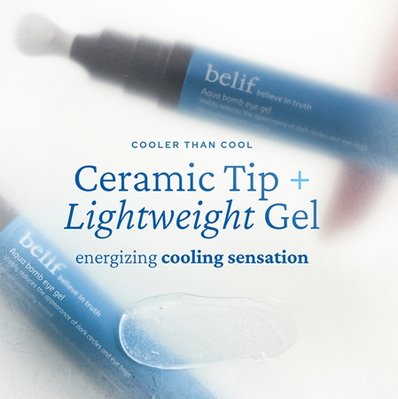 belif Aqua Bomb Eye Gel Eye Cream with cooling effect