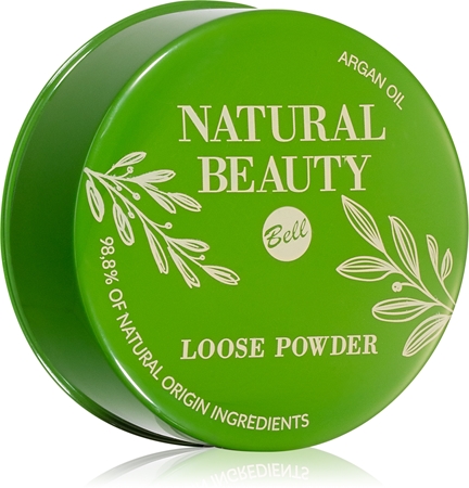 Bell Natural Beauty matirajoč puder v prahu z arganovim oljem