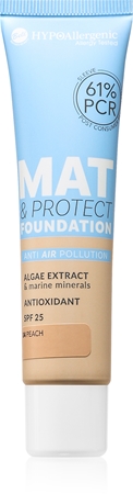 Bell Hypoallergenic Mat & Protect dlhotrvajúci zmatňujúci make-up SPF 25