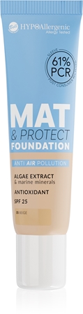 Bell Hypoallergenic Mat & Protect Långvarig mattifierande foundation SPF 25